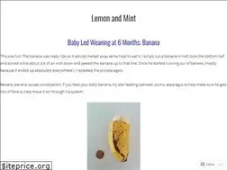 Sites similar to lemonnmint.wordpress.com