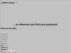 Sites similar to lemonpodcast.com