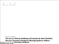 Sites similar to lemonsandants.com