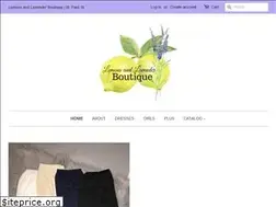 Sites similar to lemonsandlavenderboutique.com