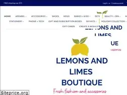 Sites similar to lemonslimesboutique.com
