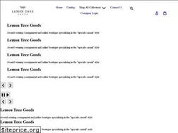 Sites similar to lemontreegoods.com