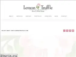 Sites similar to lemontruffle.com