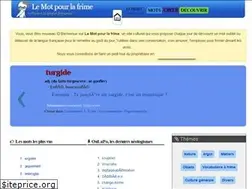 Sites similar to lemotpourlafri.me