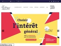 Sites similar to lemouvementassociatif.org