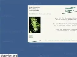 Sites similar to lemper-translations.de