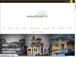 Sites similar to lemundoisnostro.com