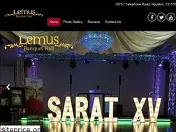 Sites similar to lemusbanquethall.org