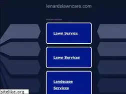 Sites similar to lenardslawncare.com