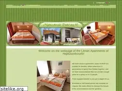 Sites similar to lenartapartmanok.hu