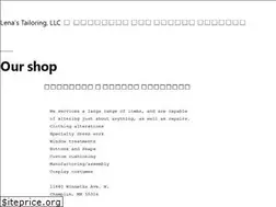 Sites similar to lenastailoring.com