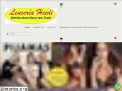 Sites similar to lenceriaheidi.com.ar