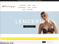 Sites similar to lenceriapaqui.com