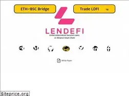Sites similar to lendefi.io