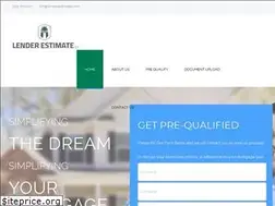 Sites similar to lenderestimate.com