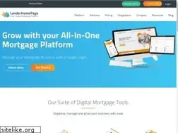 Sites similar to lenderhomepage.com