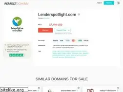 Sites similar to lenderspotlight.com