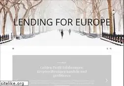 Sites similar to lending-for-europe.eu