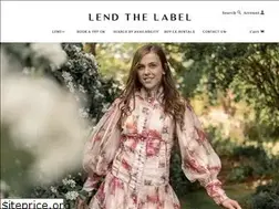 Sites similar to lendthelabel.co.nz