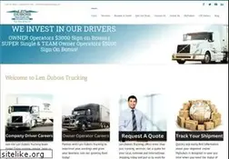 Sites similar to lenduboistrucking.com