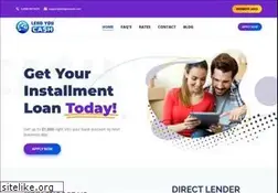Sites similar to lendyoucash.com