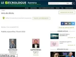 Sites similar to lenecrologue.com