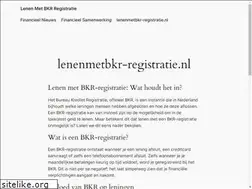 Sites similar to lenenmetbkr-registratie.nl