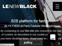 Sites similar to lenewblack.com