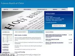 Sites similar to lenexachurchofchrist.org
