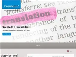 Sites similar to lenguaeprotraducao.com.br