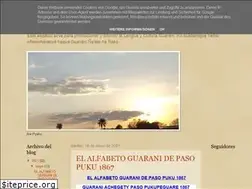 Sites similar to lenguaguarani.blogspot.com