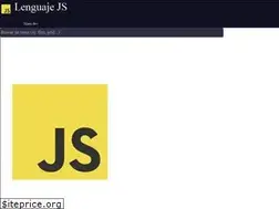 Sites similar to lenguajejs.com