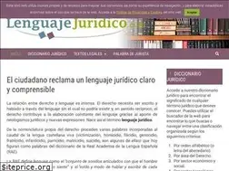 Sites similar to lenguajejuridico.com