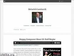 Sites similar to lenhardt.net