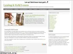 Sites similar to lening-geld-lenen.nl