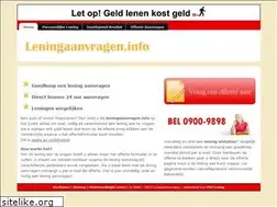 Sites similar to leningaanvragen.info