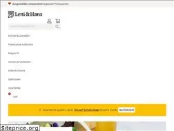 Sites similar to leniundhans.de