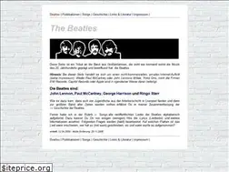Sites similar to lennon-mccartney.de