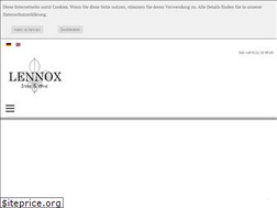 Sites similar to lennox-erlangen.de