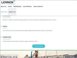 Sites similar to lennoxcapitalpartners.com.au