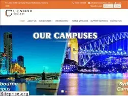 Sites similar to lennoxcollege.edu.au