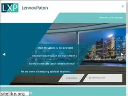 Sites similar to lennoxpaton.com
