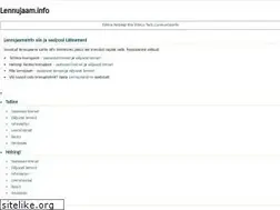 Sites similar to lennujaam.info