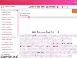 Sites similar to lennyface.text-generator.org