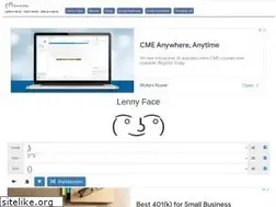 Sites similar to lennyfacecopy.com