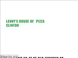 Sites similar to lennyspizzaclinton.com