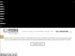 Sites similar to lenoblelumber.com