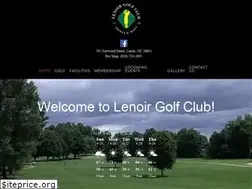 Sites similar to lenoirgolfclubinc.com