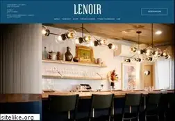 Sites similar to lenoirrestaurant.com