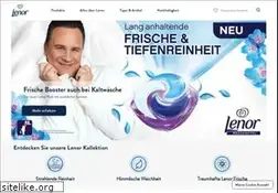 Sites similar to lenor.de